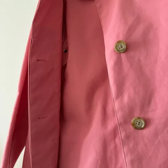 '90s Gap pink trench coat - Picture 5 of 5